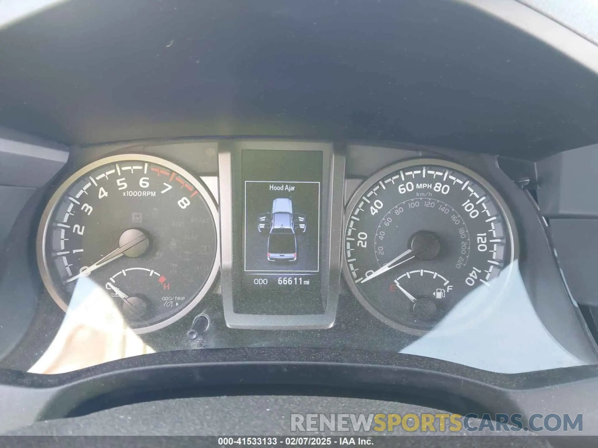 7 fotografías del automóvil dañado 3TMCZ5AN1LM293791 TOYOTA TACOMA 2020