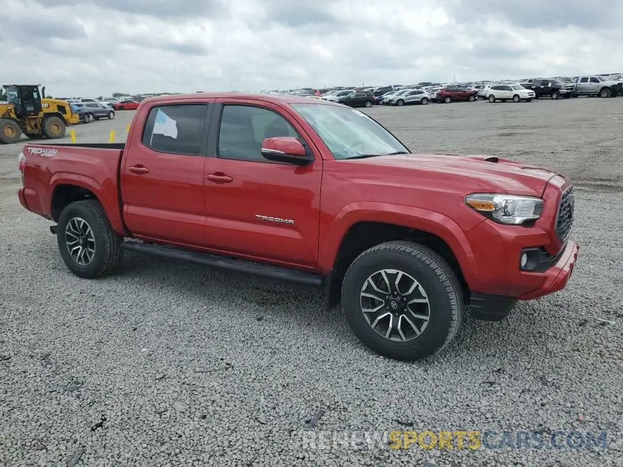 4 fotografías del automóvil dañado 3TMCZ5AN1LM301291 TOYOTA TACOMA 2020