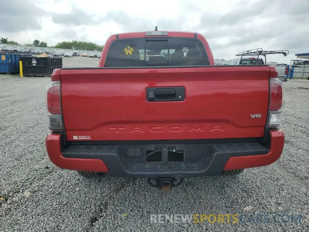 6 fotografías del automóvil dañado 3TMCZ5AN1LM301291 TOYOTA TACOMA 2020