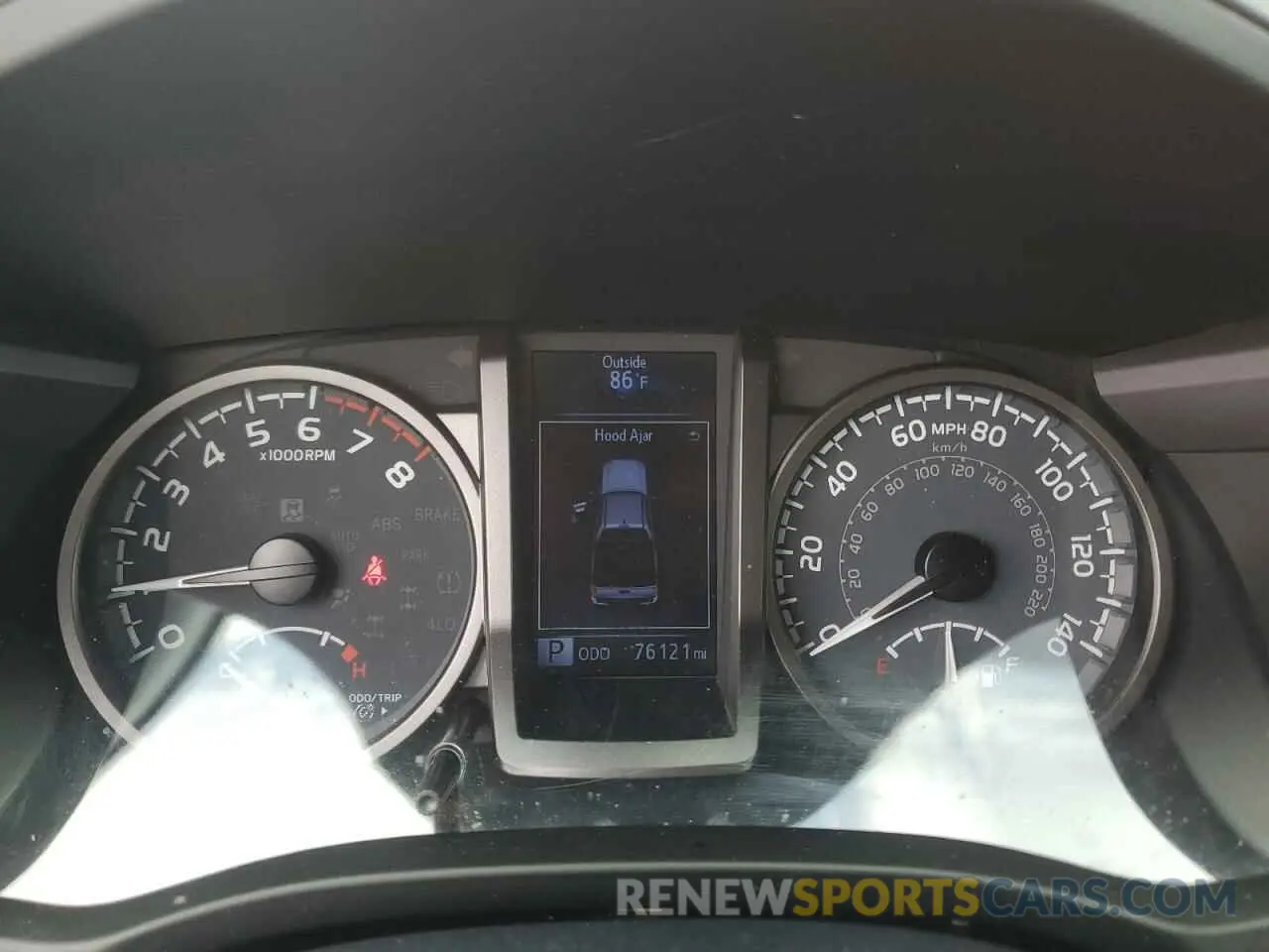 9 fotografías del automóvil dañado 3TMCZ5AN1LM301291 TOYOTA TACOMA 2020