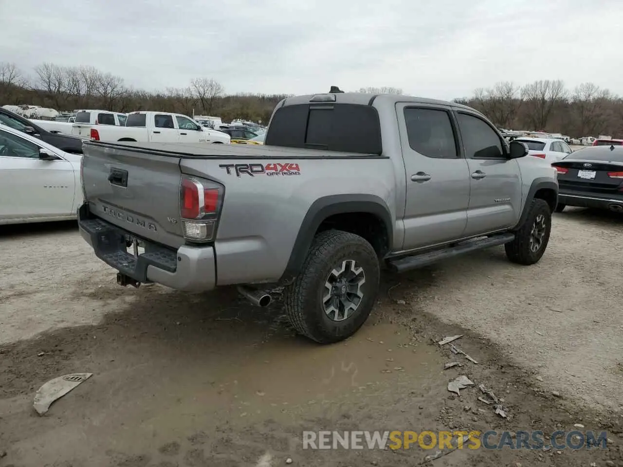 3 fotografías del automóvil dañado 3TMCZ5AN1LM303767 TOYOTA TACOMA 2020