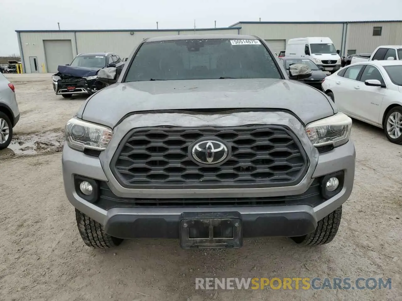 5 fotografías del automóvil dañado 3TMCZ5AN1LM303767 TOYOTA TACOMA 2020