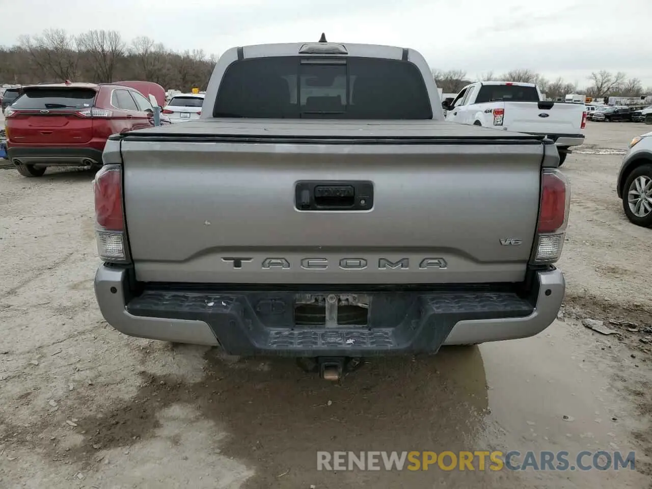 6 fotografías del automóvil dañado 3TMCZ5AN1LM303767 TOYOTA TACOMA 2020