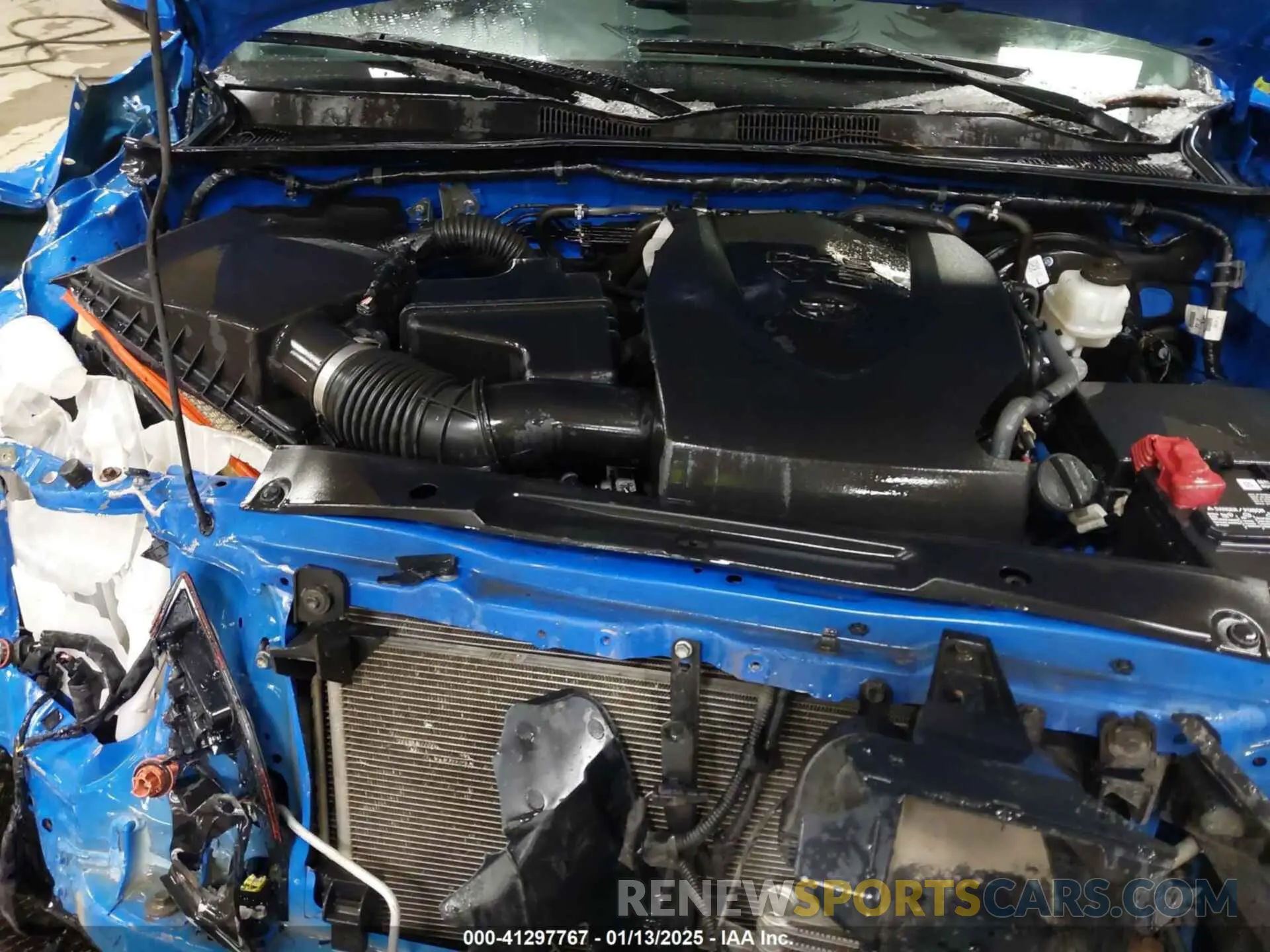 10 fotografías del automóvil dañado 3TMCZ5AN1LM325672 TOYOTA TACOMA 2020