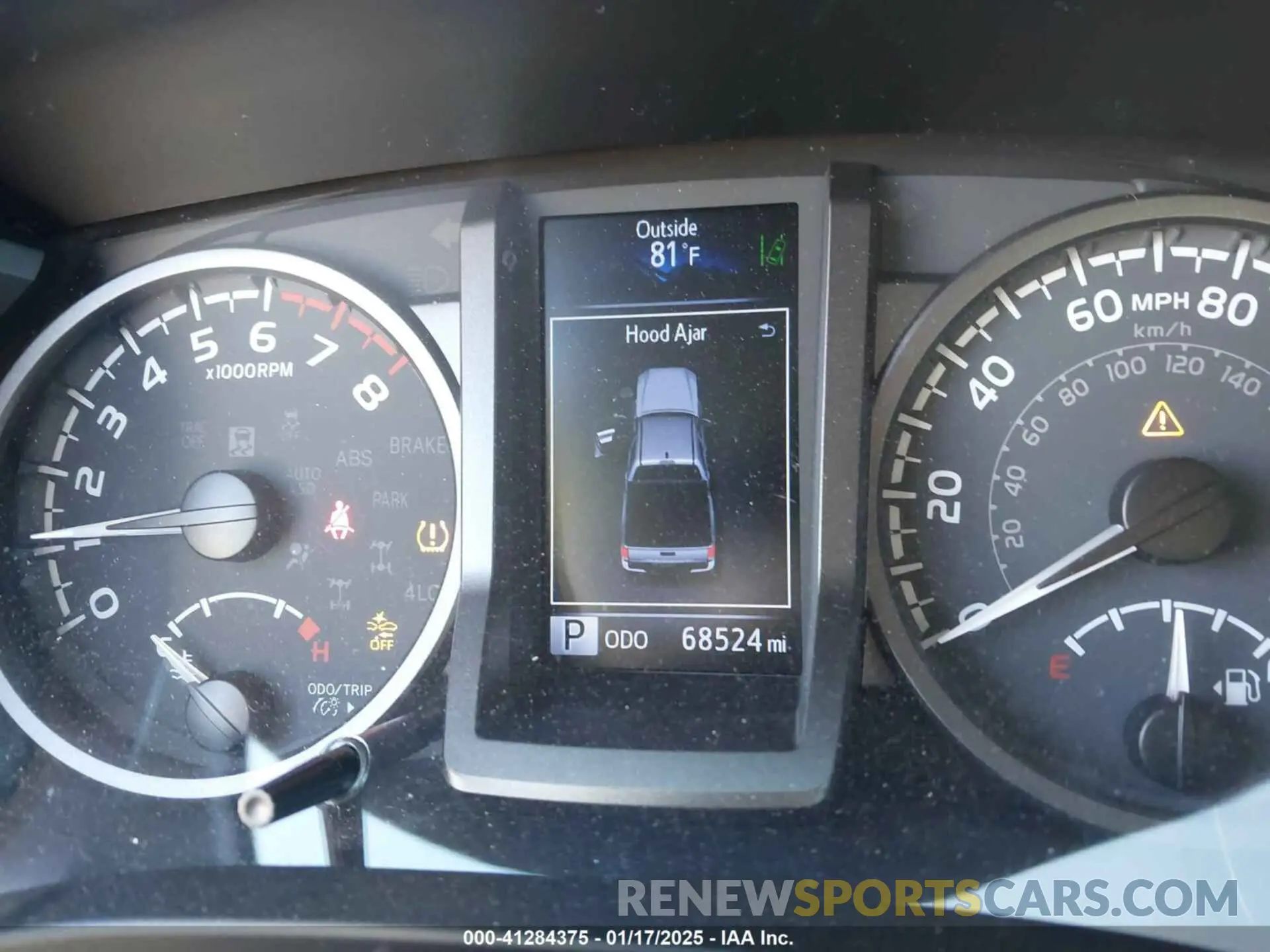 7 fotografías del automóvil dañado 3TMCZ5AN1LM326093 TOYOTA TACOMA 2020