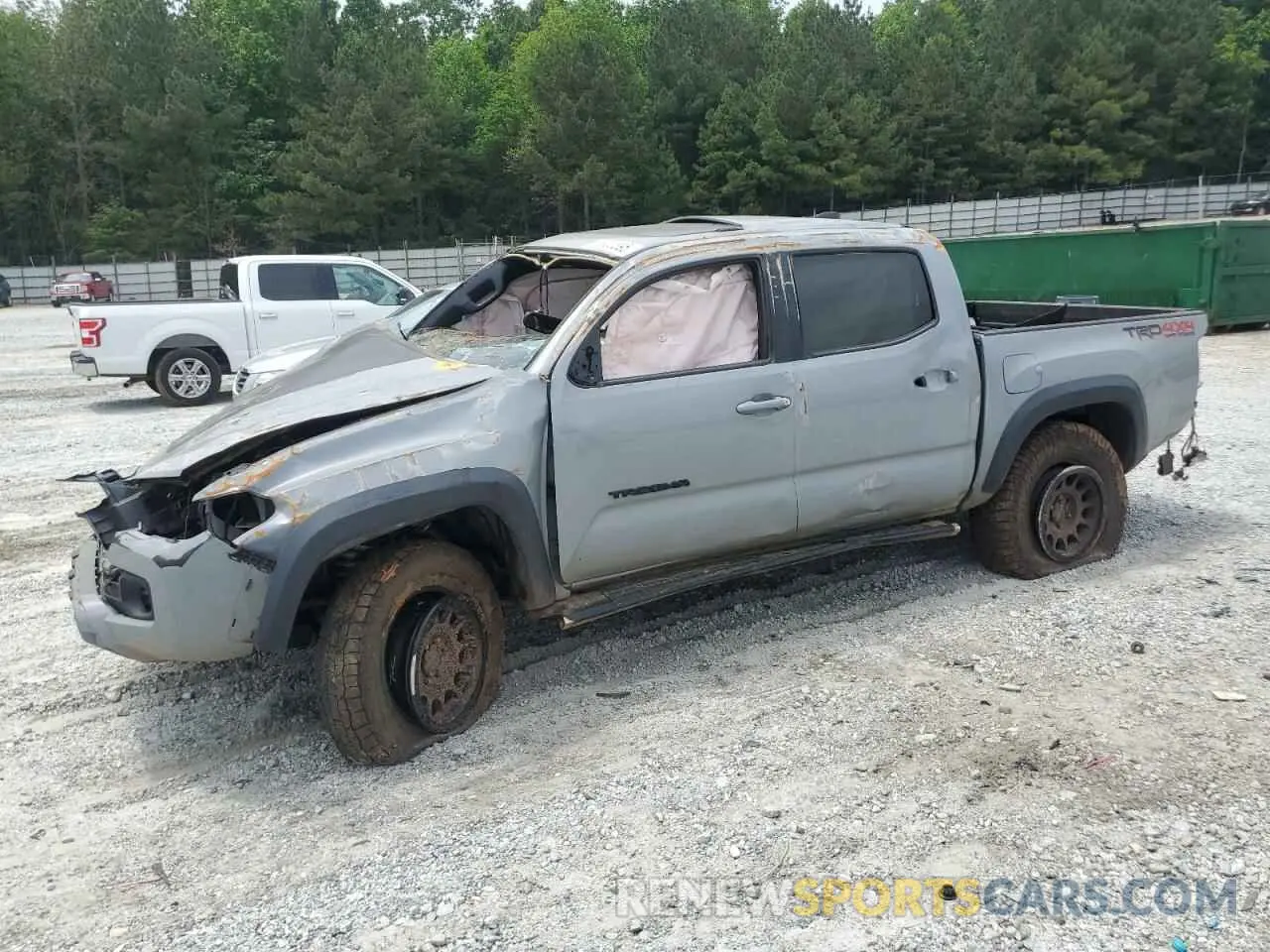 1 fotografías del automóvil dañado 3TMCZ5AN1LM326465 TOYOTA TACOMA 2020