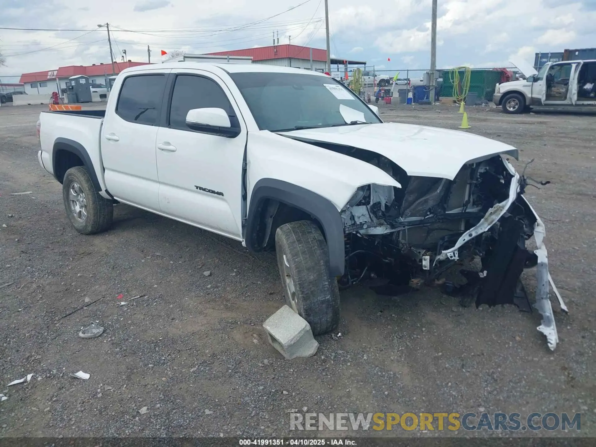 1 fotografías del automóvil dañado 3TMCZ5AN1LM334890 TOYOTA TACOMA 2020