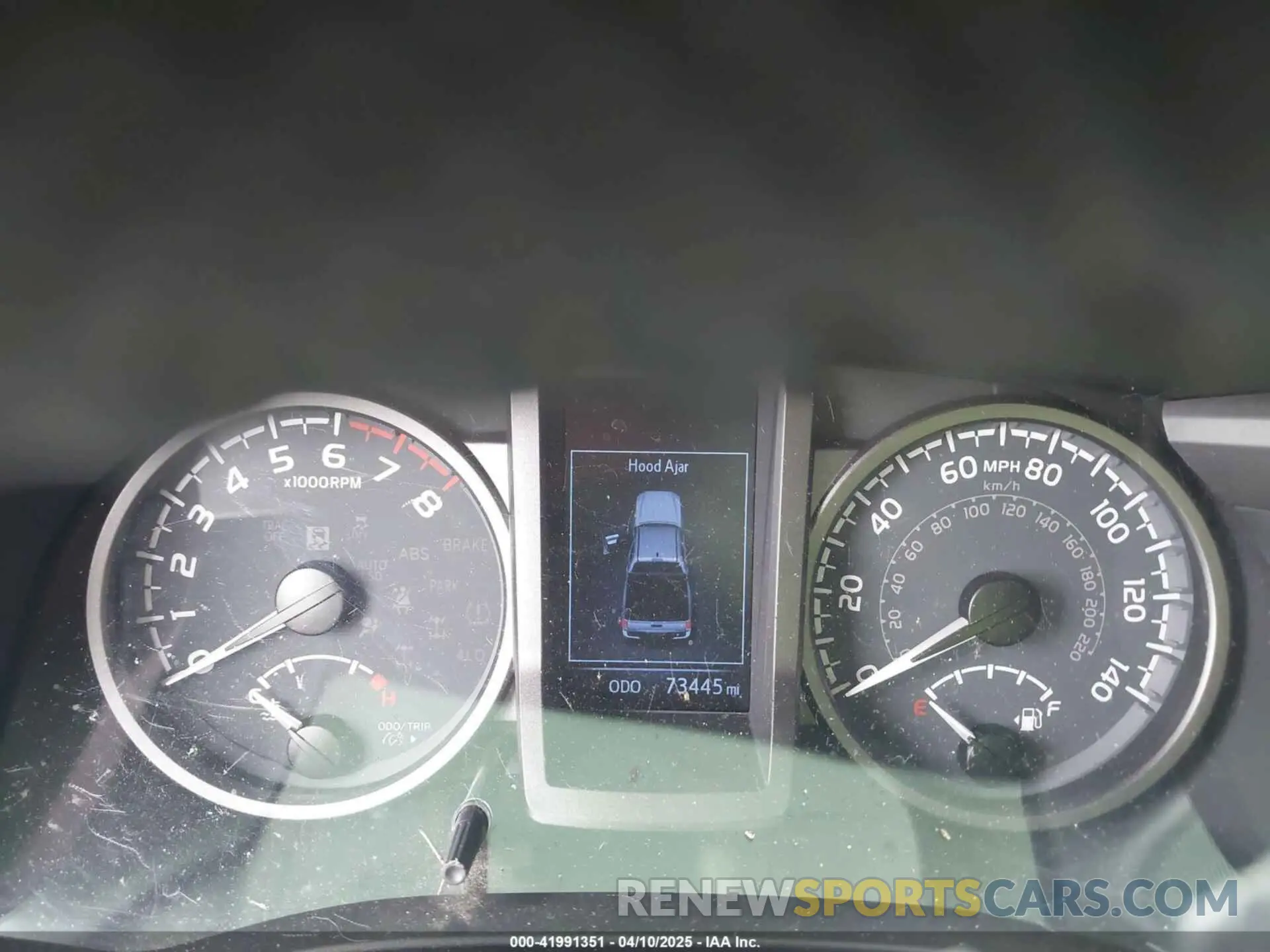 7 fotografías del automóvil dañado 3TMCZ5AN1LM334890 TOYOTA TACOMA 2020
