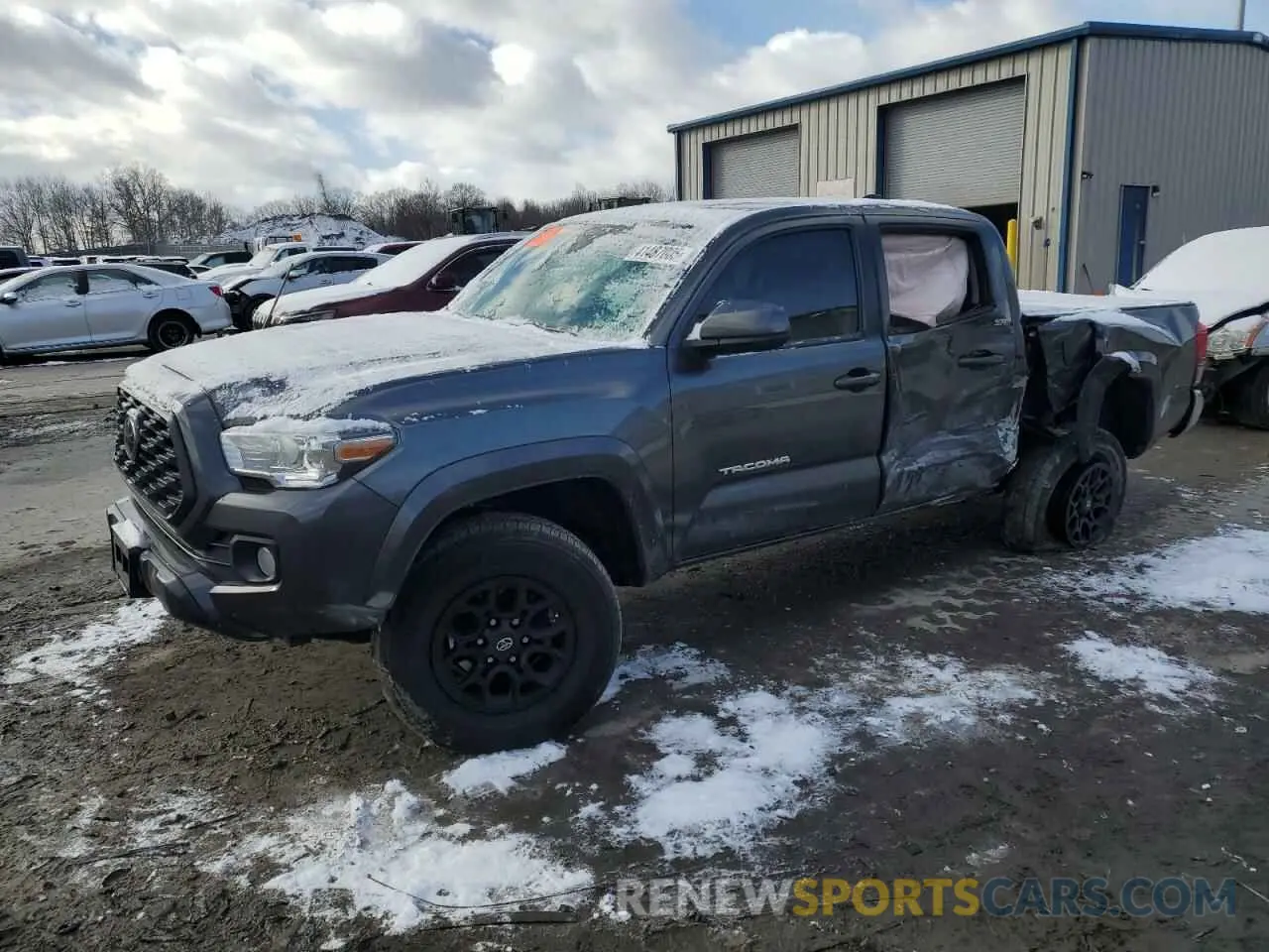 1 fotografías del automóvil dañado 3TMCZ5AN1LM335747 TOYOTA TACOMA 2020