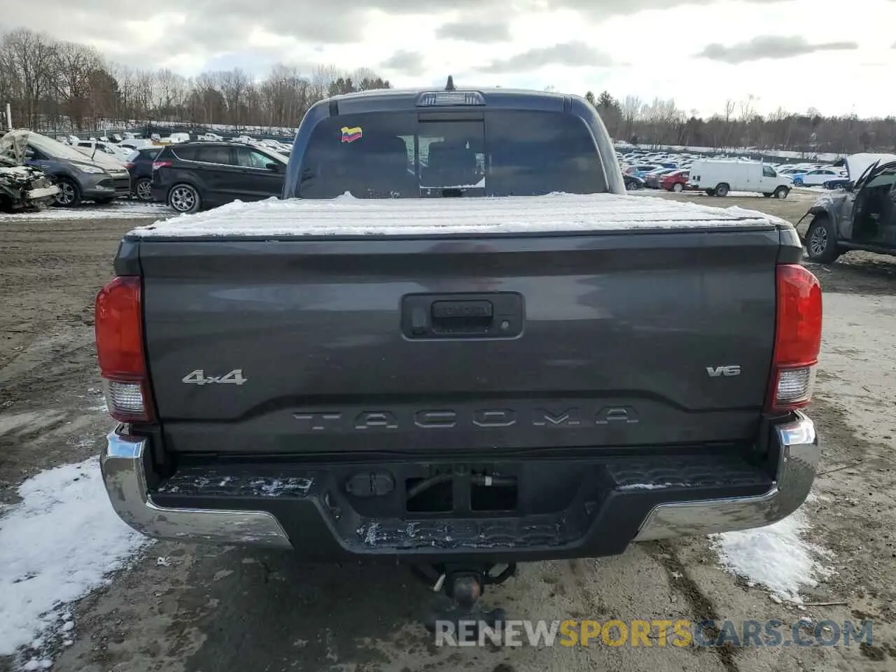6 fotografías del automóvil dañado 3TMCZ5AN1LM335747 TOYOTA TACOMA 2020