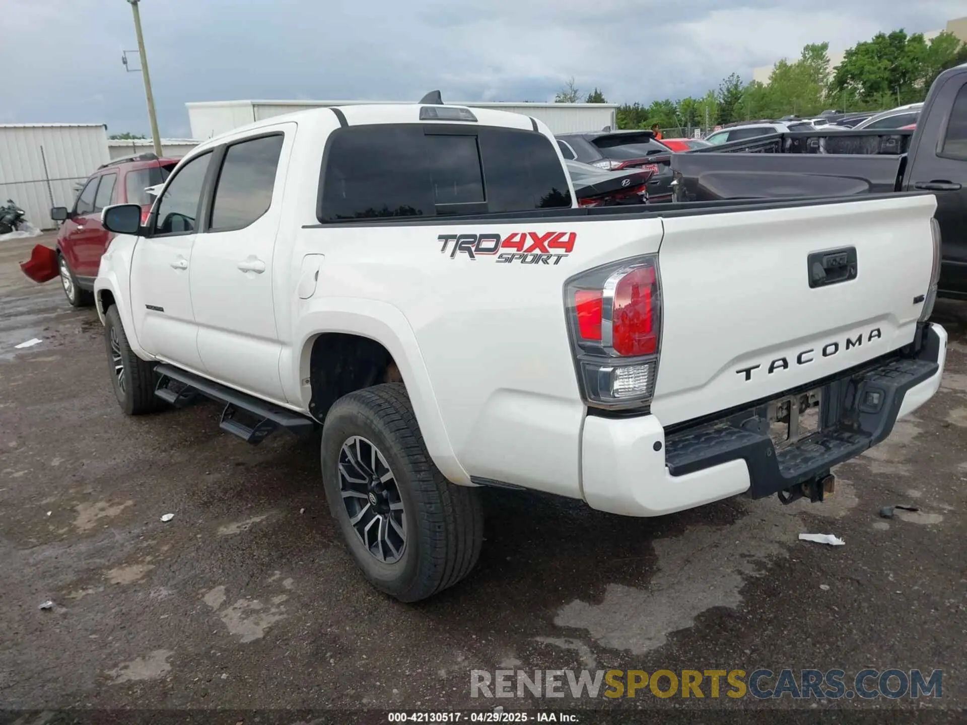 3 fotografías del automóvil dañado 3TMCZ5AN1LM337904 TOYOTA TACOMA 2020