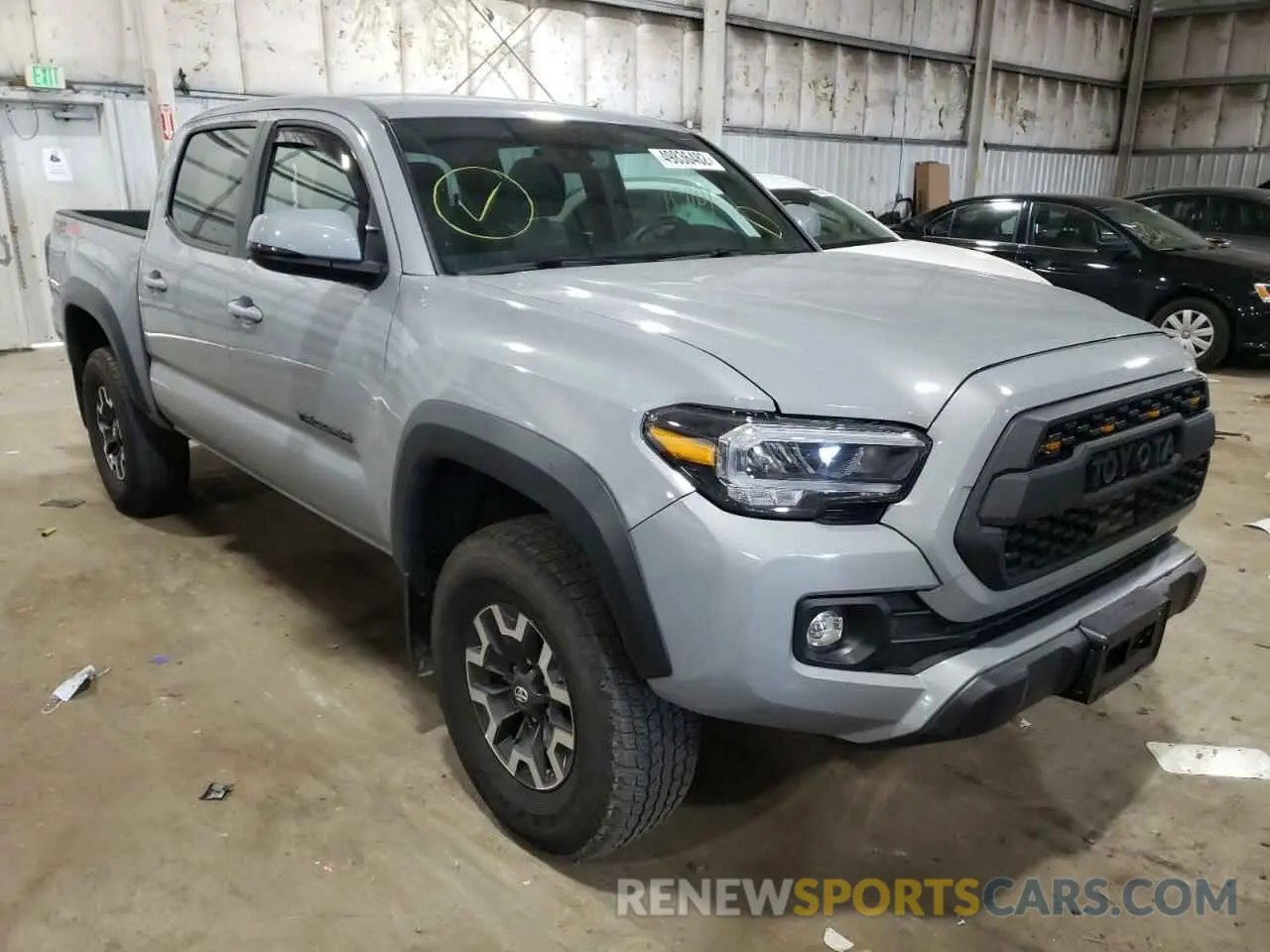 1 fotografías del automóvil dañado 3TMCZ5AN1LM354041 TOYOTA TACOMA 2020