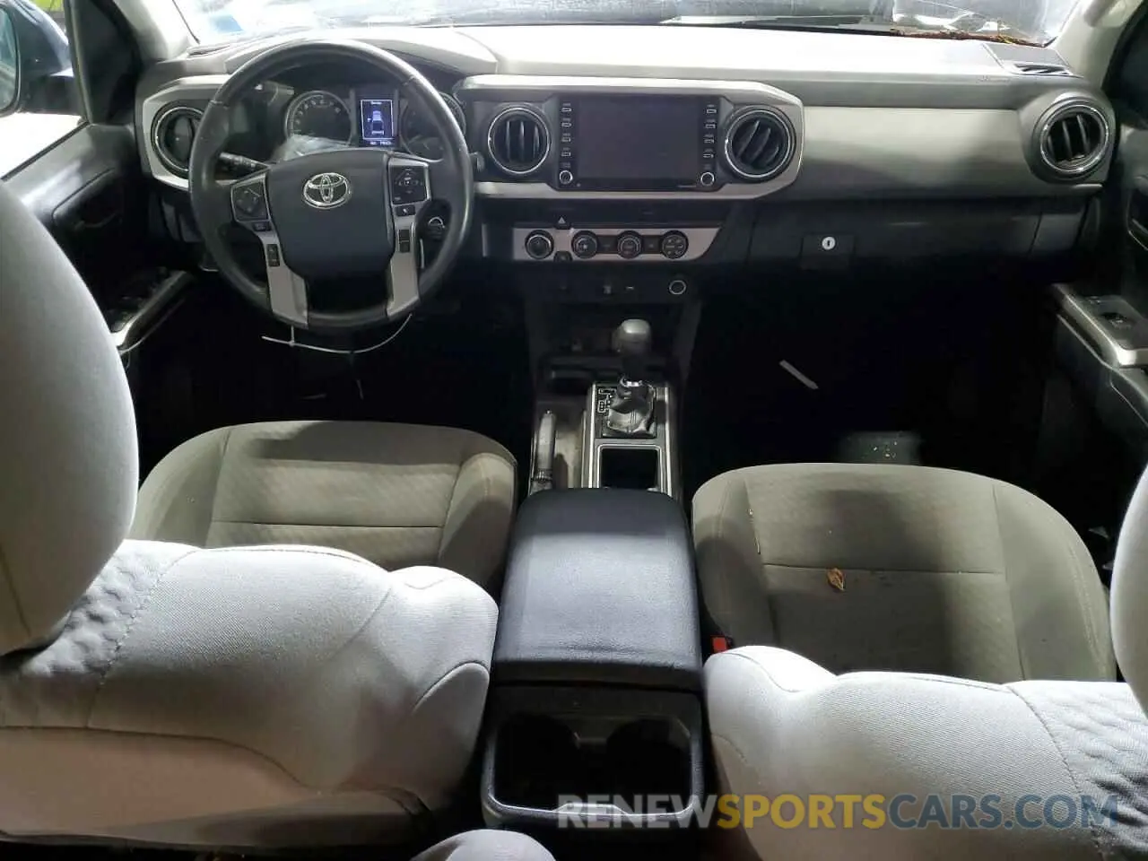8 fotografías del automóvil dañado 3TMCZ5AN1LM354864 TOYOTA TACOMA 2020