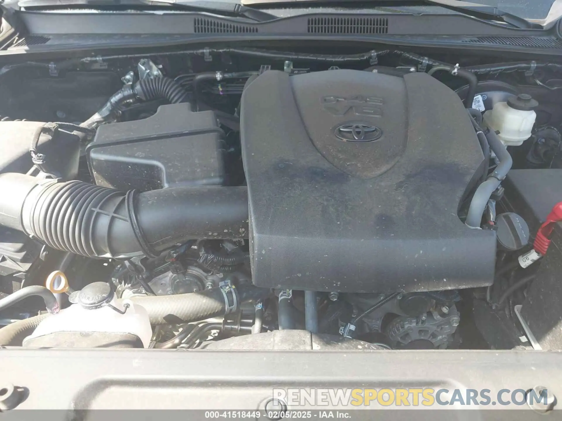 10 fotografías del automóvil dañado 3TMCZ5AN1LM360843 TOYOTA TACOMA 2020