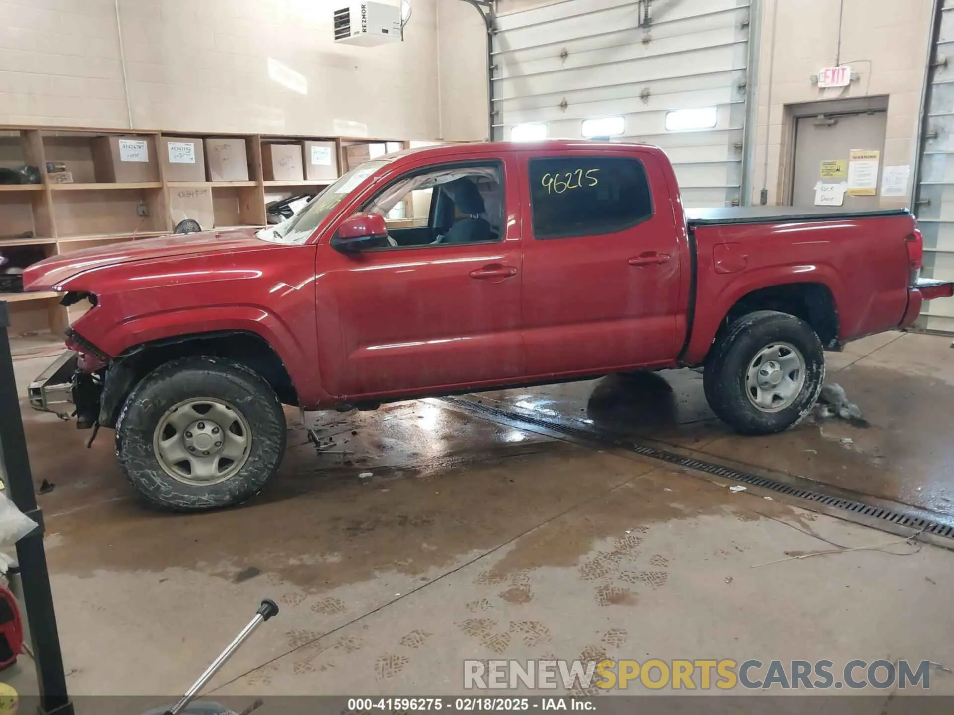 2 fotografías del automóvil dañado 3TMCZ5AN1LM362737 TOYOTA TACOMA 2020