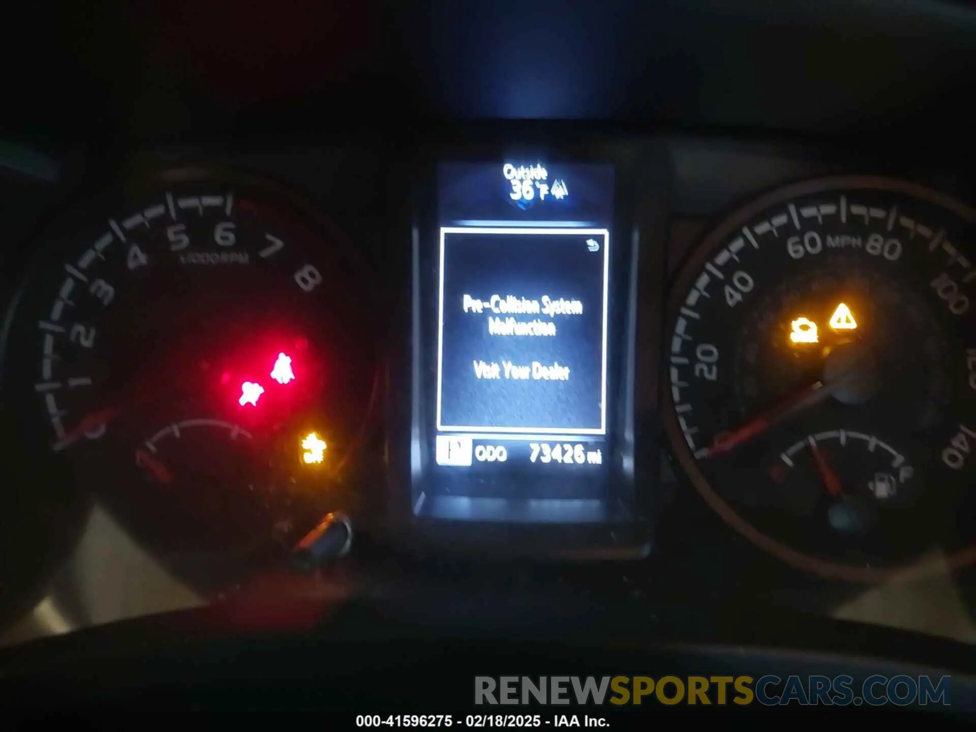 7 fotografías del automóvil dañado 3TMCZ5AN1LM362737 TOYOTA TACOMA 2020