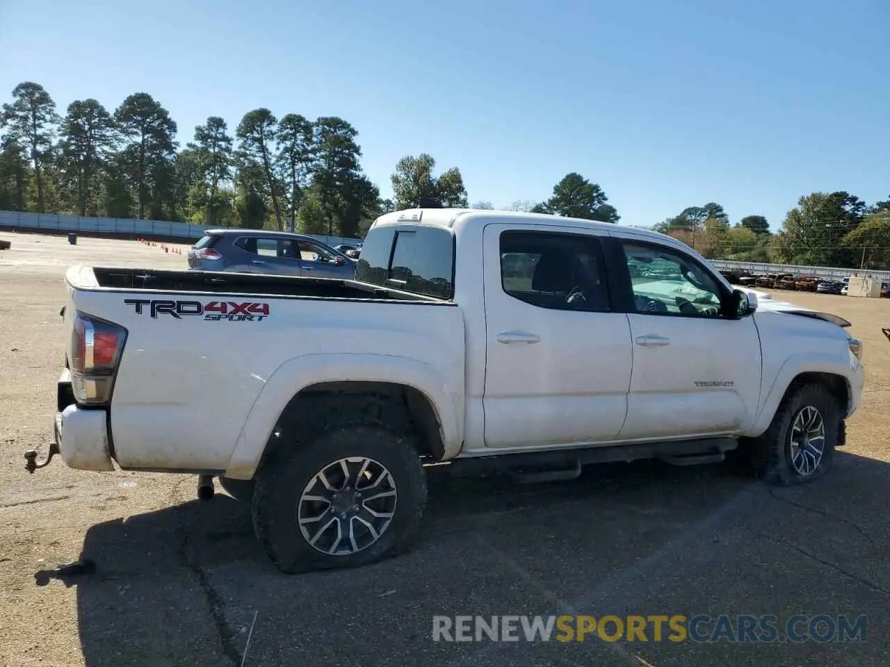 3 fotografías del automóvil dañado 3TMCZ5AN1LM366142 TOYOTA TACOMA 2020