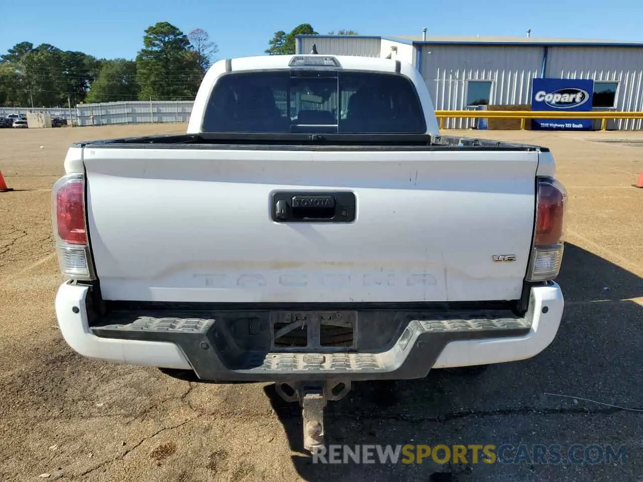 6 fotografías del automóvil dañado 3TMCZ5AN1LM366142 TOYOTA TACOMA 2020