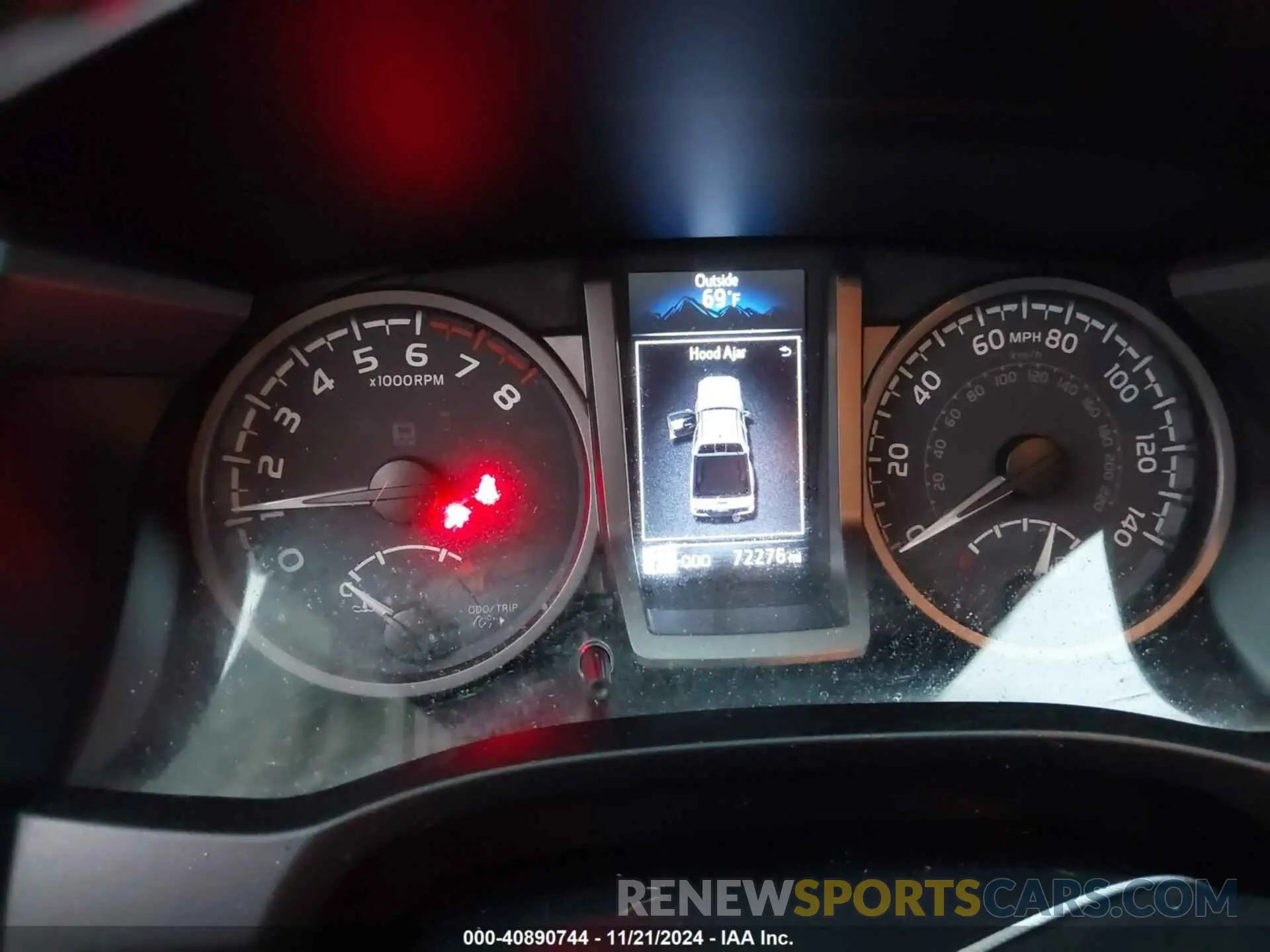 7 fotografías del automóvil dañado 3TMCZ5AN2LM289619 TOYOTA TACOMA 2020