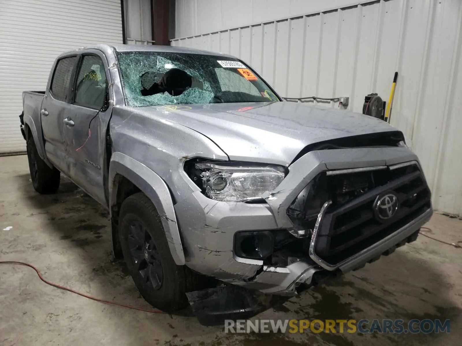 1 fotografías del automóvil dañado 3TMCZ5AN2LM296358 TOYOTA TACOMA 2020