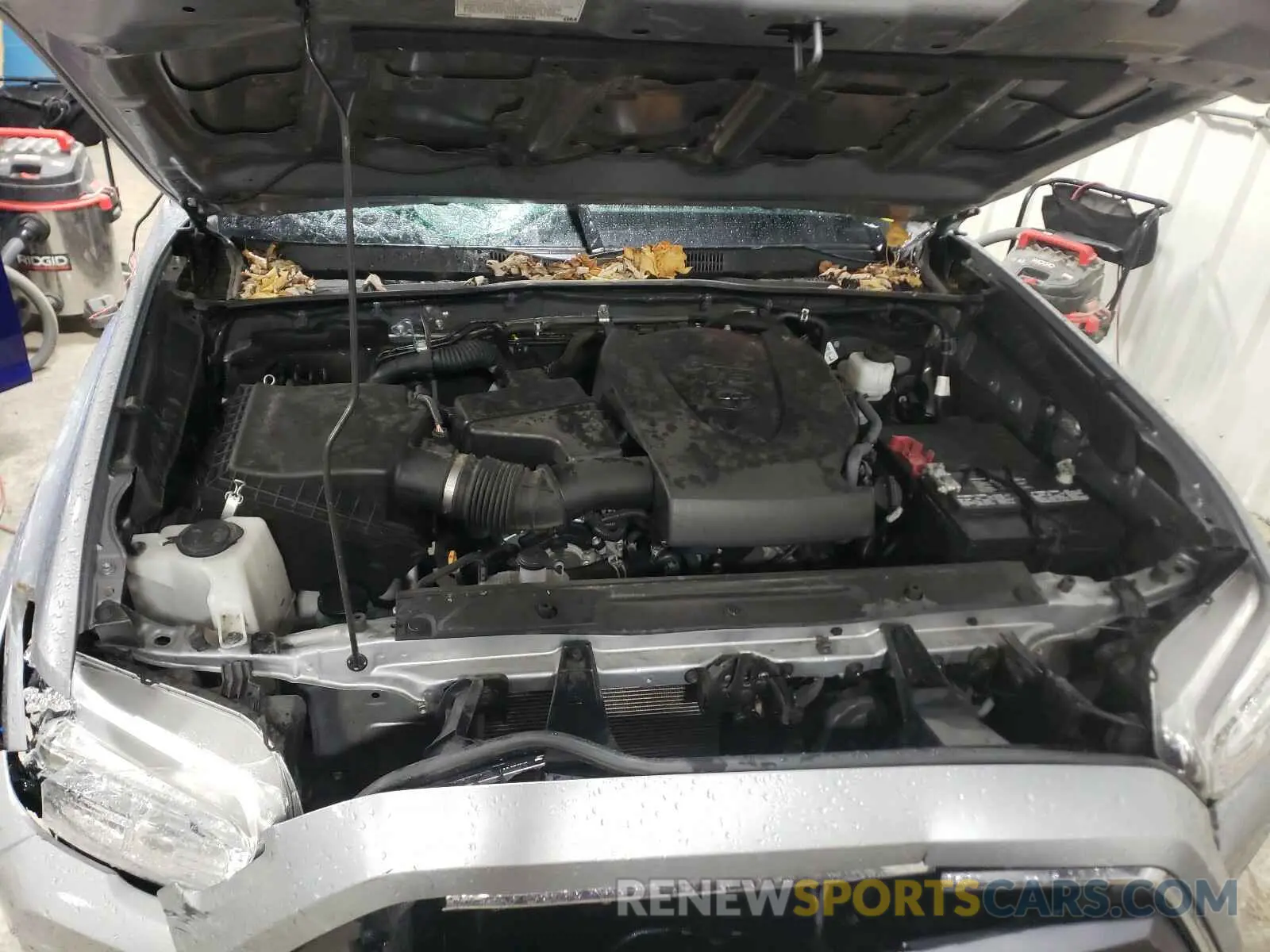7 fotografías del automóvil dañado 3TMCZ5AN2LM296358 TOYOTA TACOMA 2020