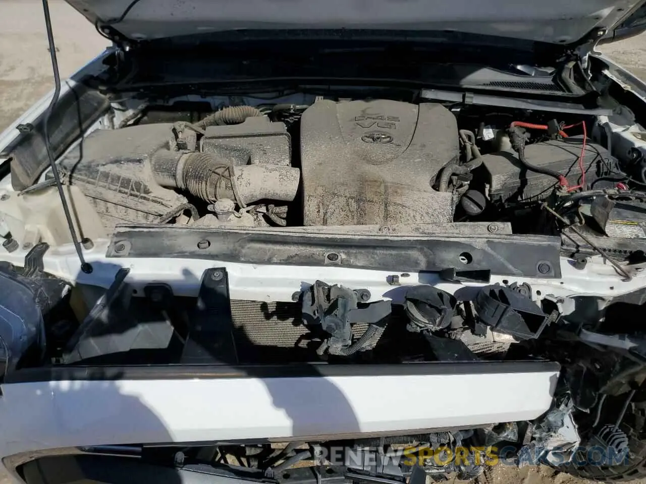 12 fotografías del automóvil dañado 3TMCZ5AN2LM304328 TOYOTA TACOMA 2020
