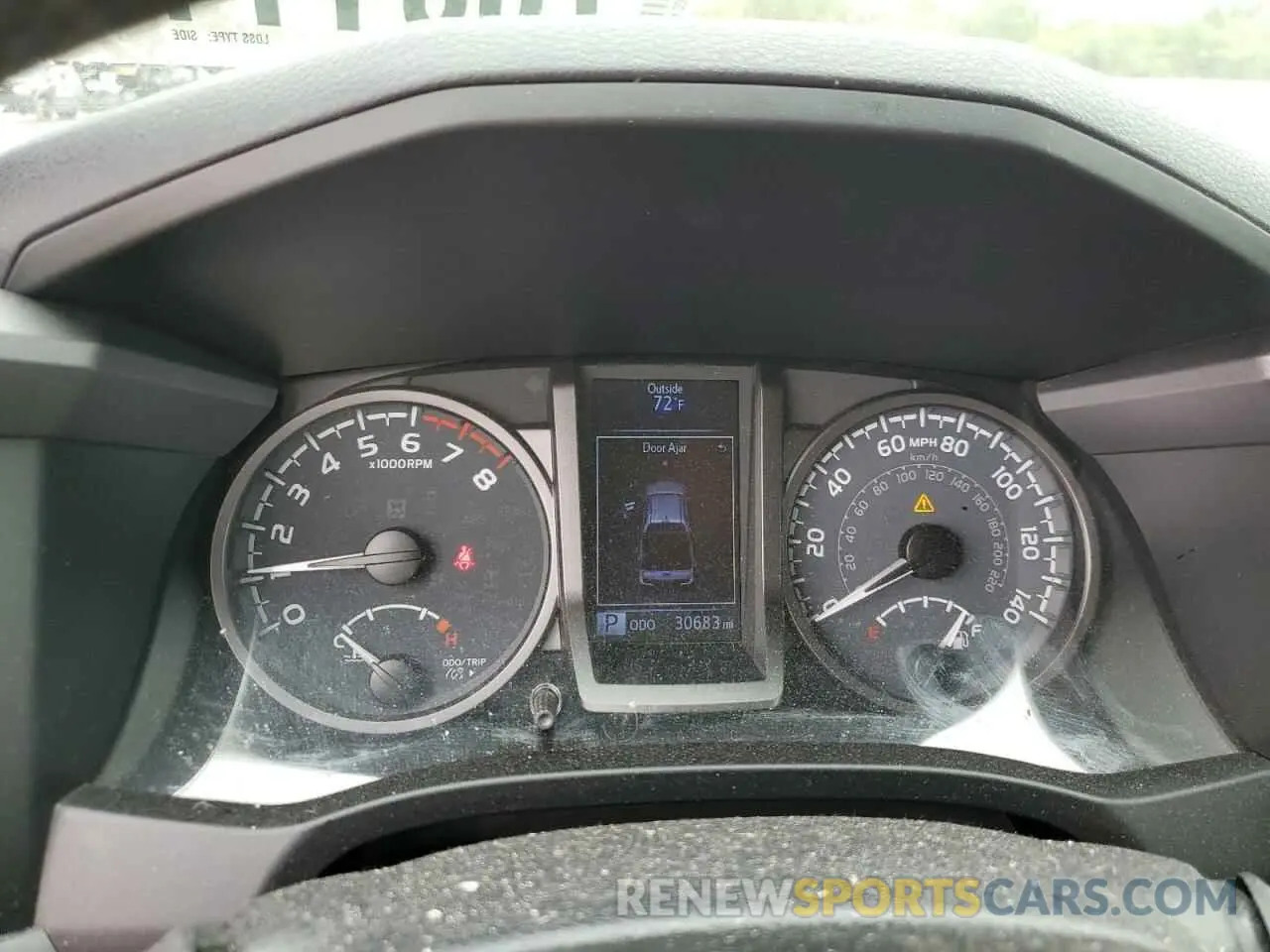 9 fotografías del automóvil dañado 3TMCZ5AN2LM324885 TOYOTA TACOMA 2020