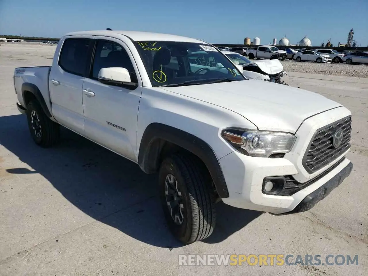 1 fotografías del automóvil dañado 3TMCZ5AN2LM325390 TOYOTA TACOMA 2020