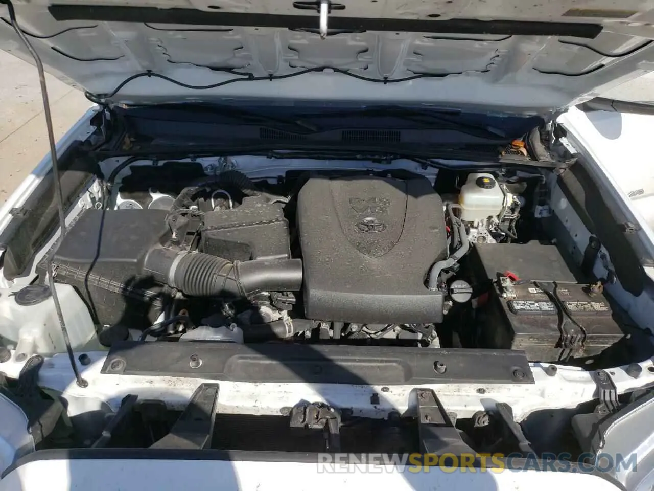 7 fotografías del automóvil dañado 3TMCZ5AN2LM325390 TOYOTA TACOMA 2020