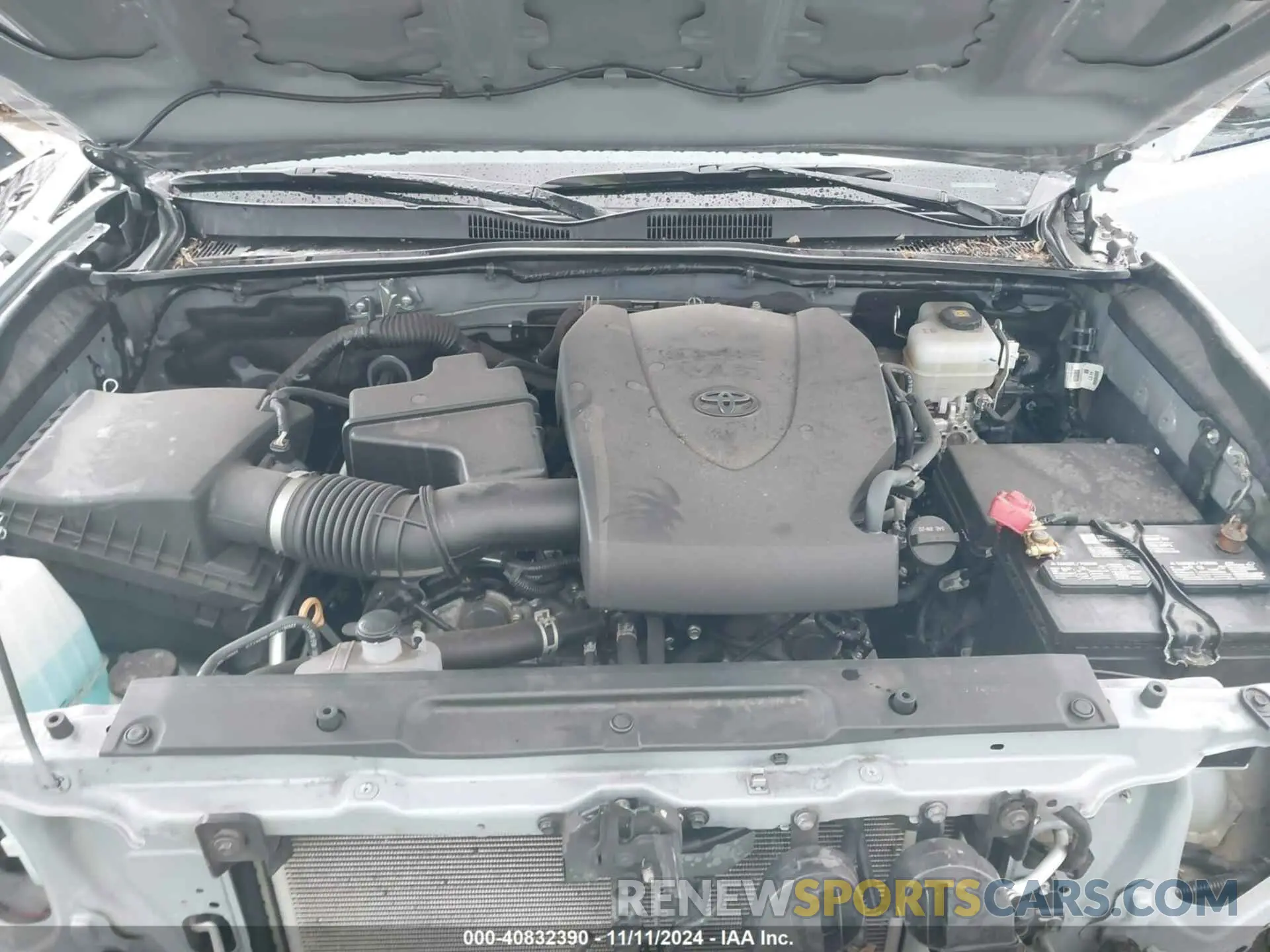10 fotografías del automóvil dañado 3TMCZ5AN2LM325843 TOYOTA TACOMA 2020