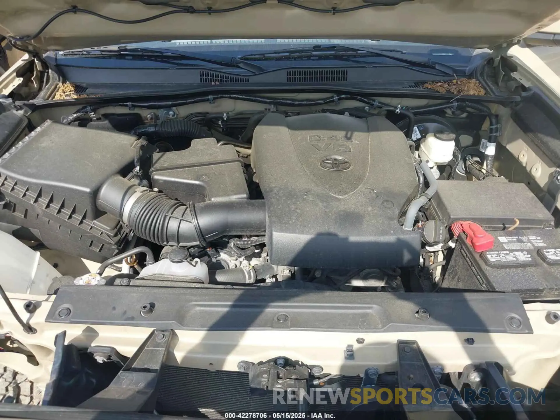 10 fotografías del automóvil dañado 3TMCZ5AN2LM329438 TOYOTA TACOMA 2020