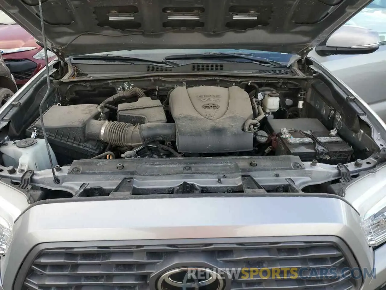 11 fotografías del automóvil dañado 3TMCZ5AN2LM363508 TOYOTA TACOMA 2020