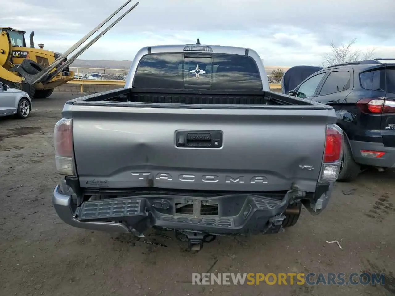 6 fotografías del automóvil dañado 3TMCZ5AN2LM363508 TOYOTA TACOMA 2020