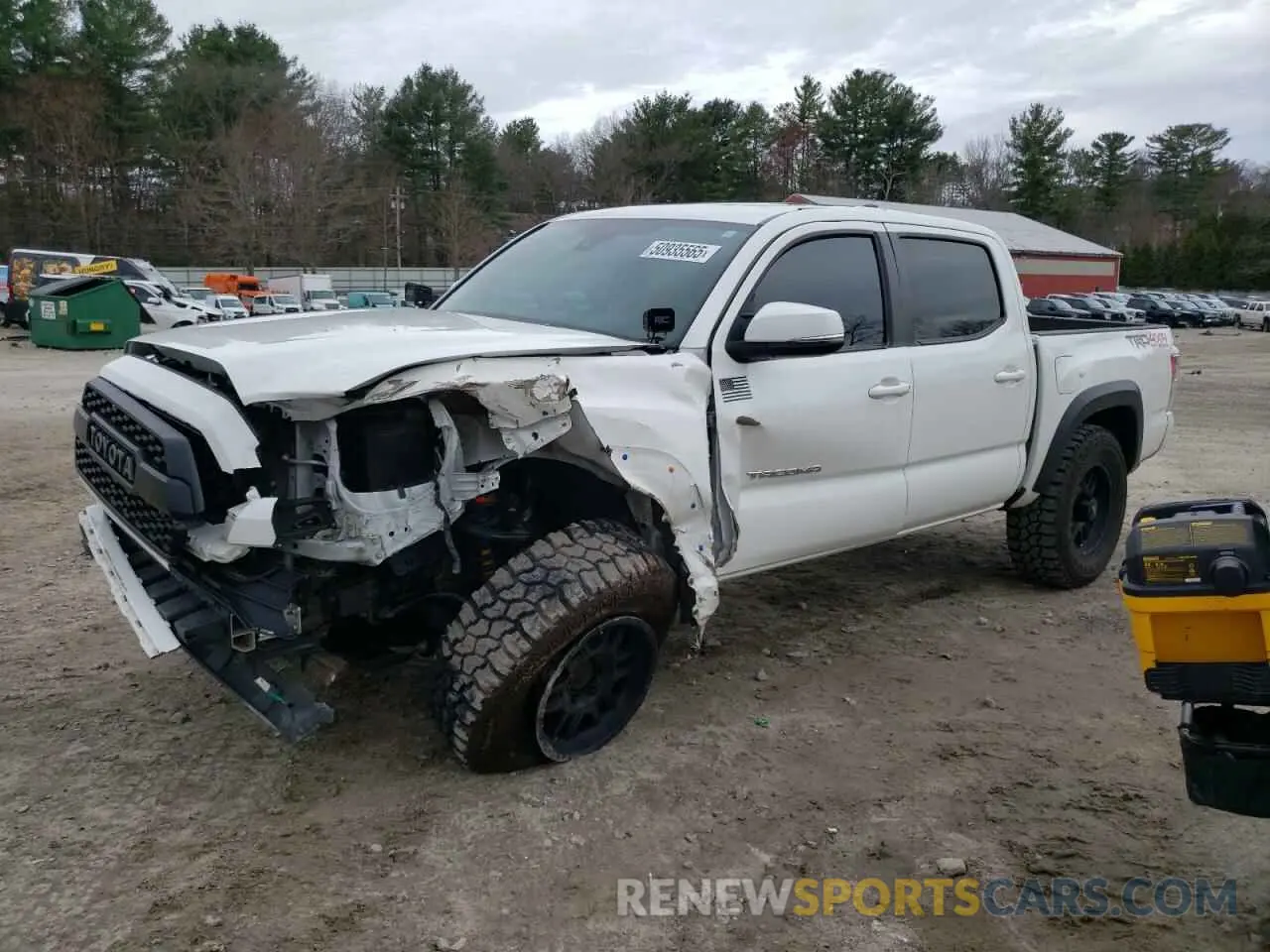 1 fotografías del automóvil dañado 3TMCZ5AN2LM366490 TOYOTA TACOMA 2020