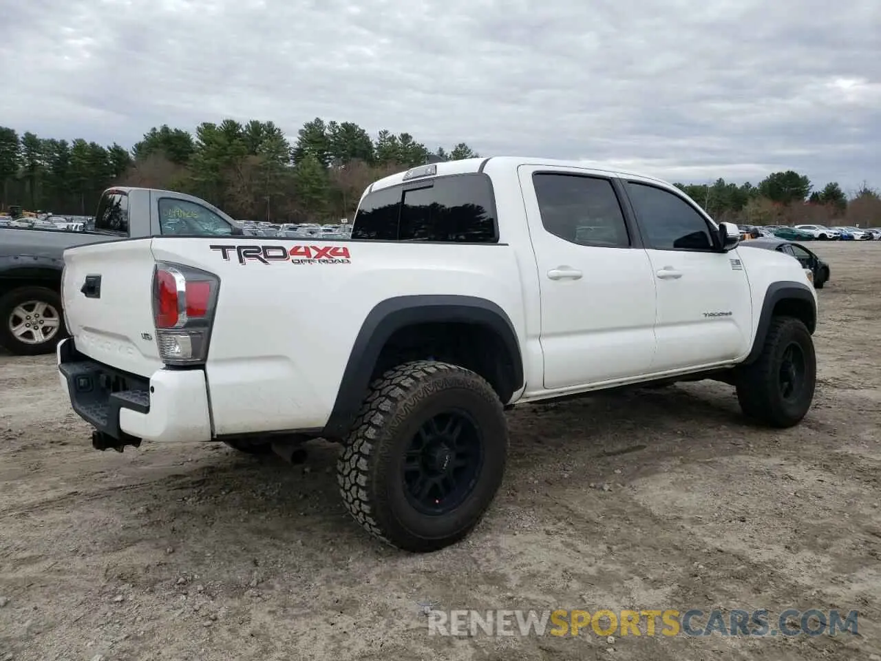 3 fotografías del automóvil dañado 3TMCZ5AN2LM366490 TOYOTA TACOMA 2020