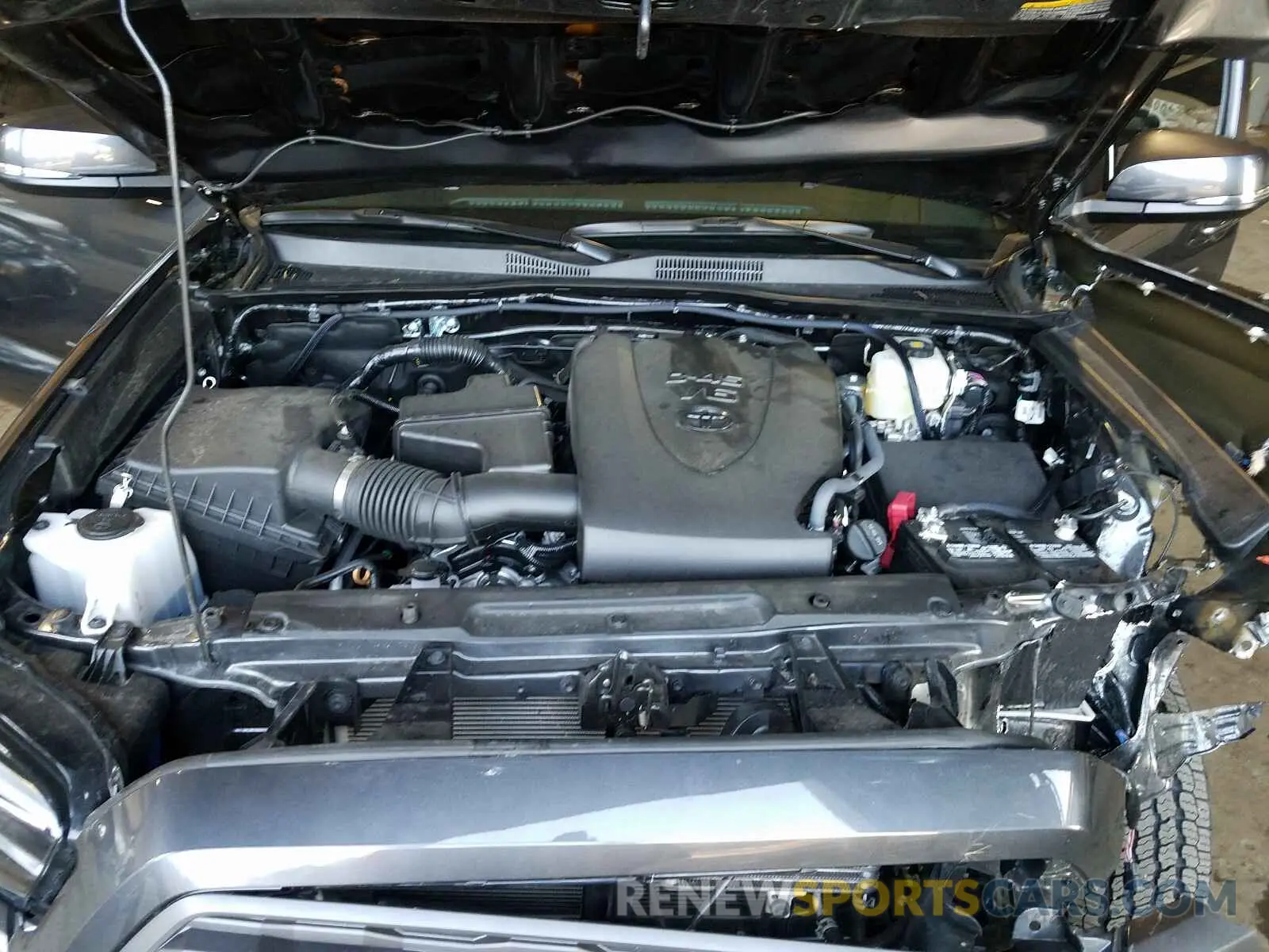 7 fotografías del automóvil dañado 3TMCZ5AN3LM295963 TOYOTA TACOMA 2020