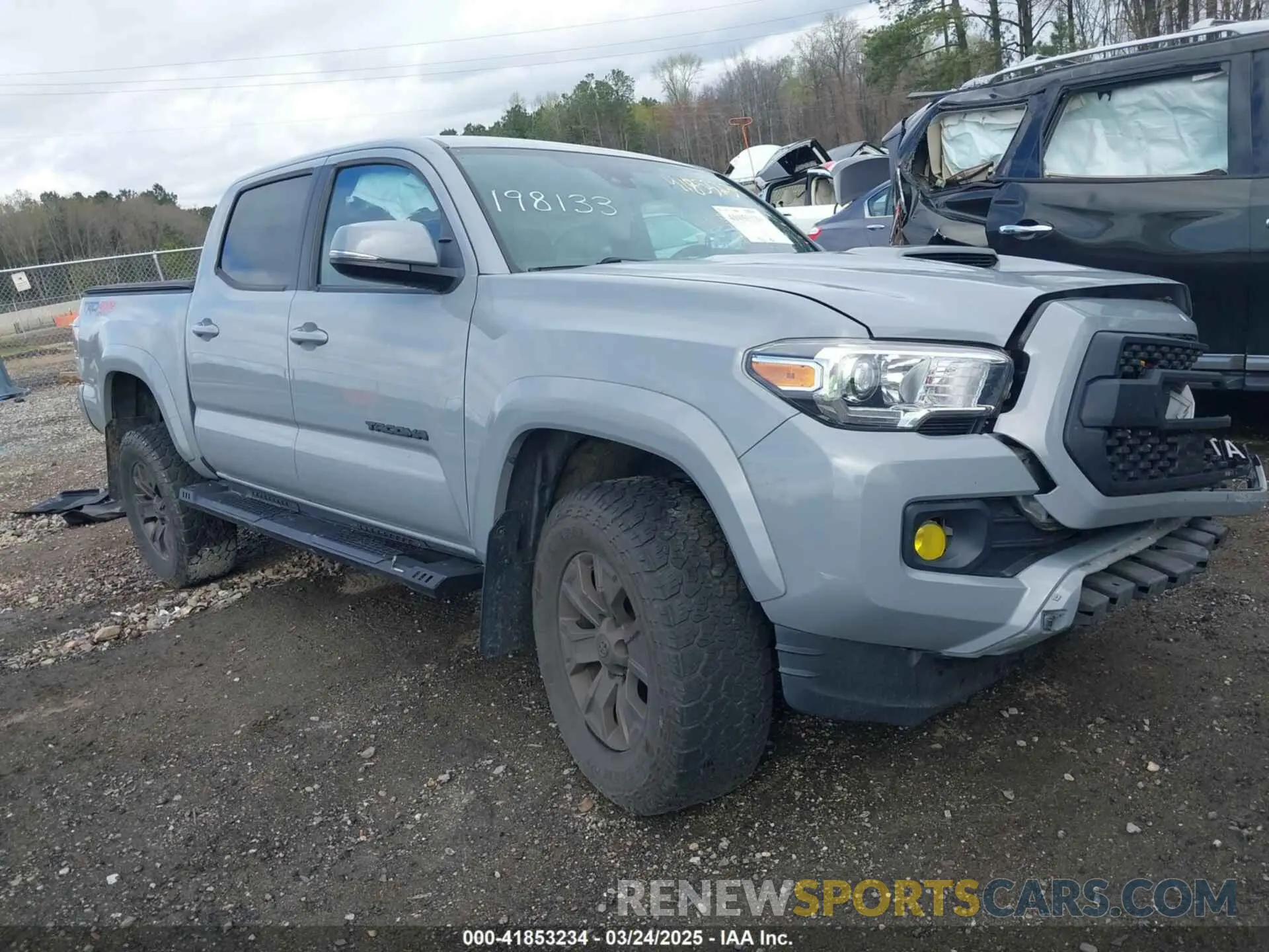 1 fotografías del automóvil dañado 3TMCZ5AN3LM318125 TOYOTA TACOMA 2020