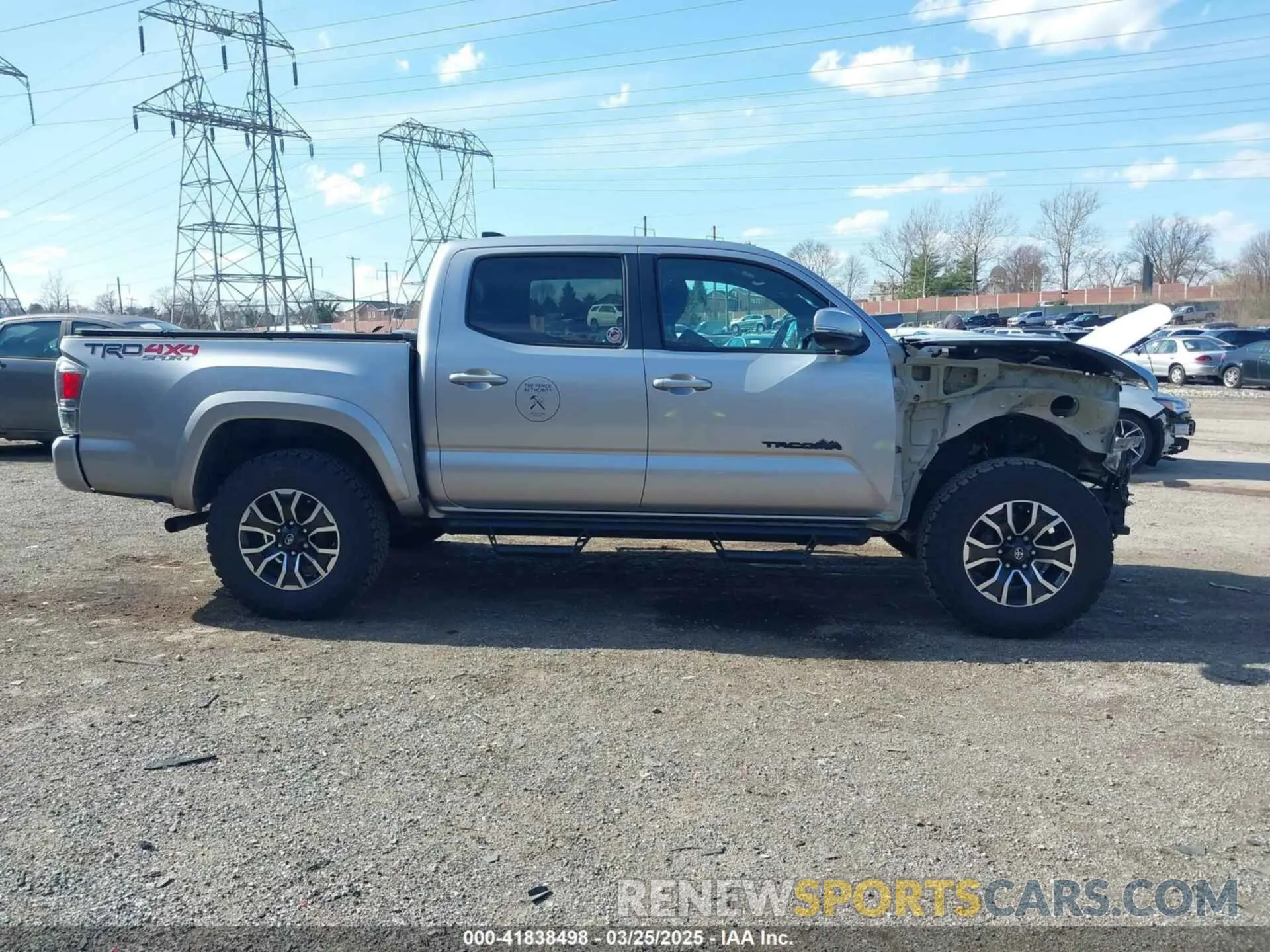 14 fotografías del automóvil dañado 3TMCZ5AN3LM320411 TOYOTA TACOMA 2020