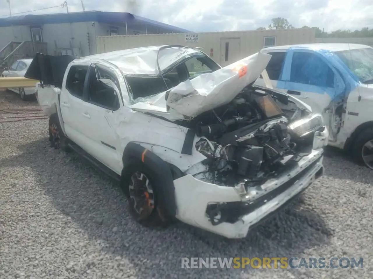 1 fotografías del automóvil dañado 3TMCZ5AN3LM328430 TOYOTA TACOMA 2020