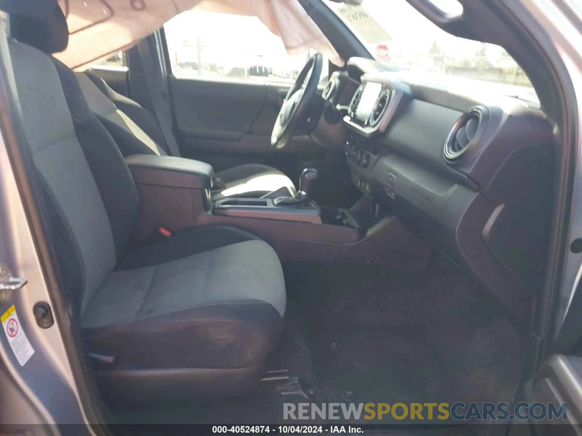 5 fotografías del automóvil dañado 3TMCZ5AN3LM336270 TOYOTA TACOMA 2020