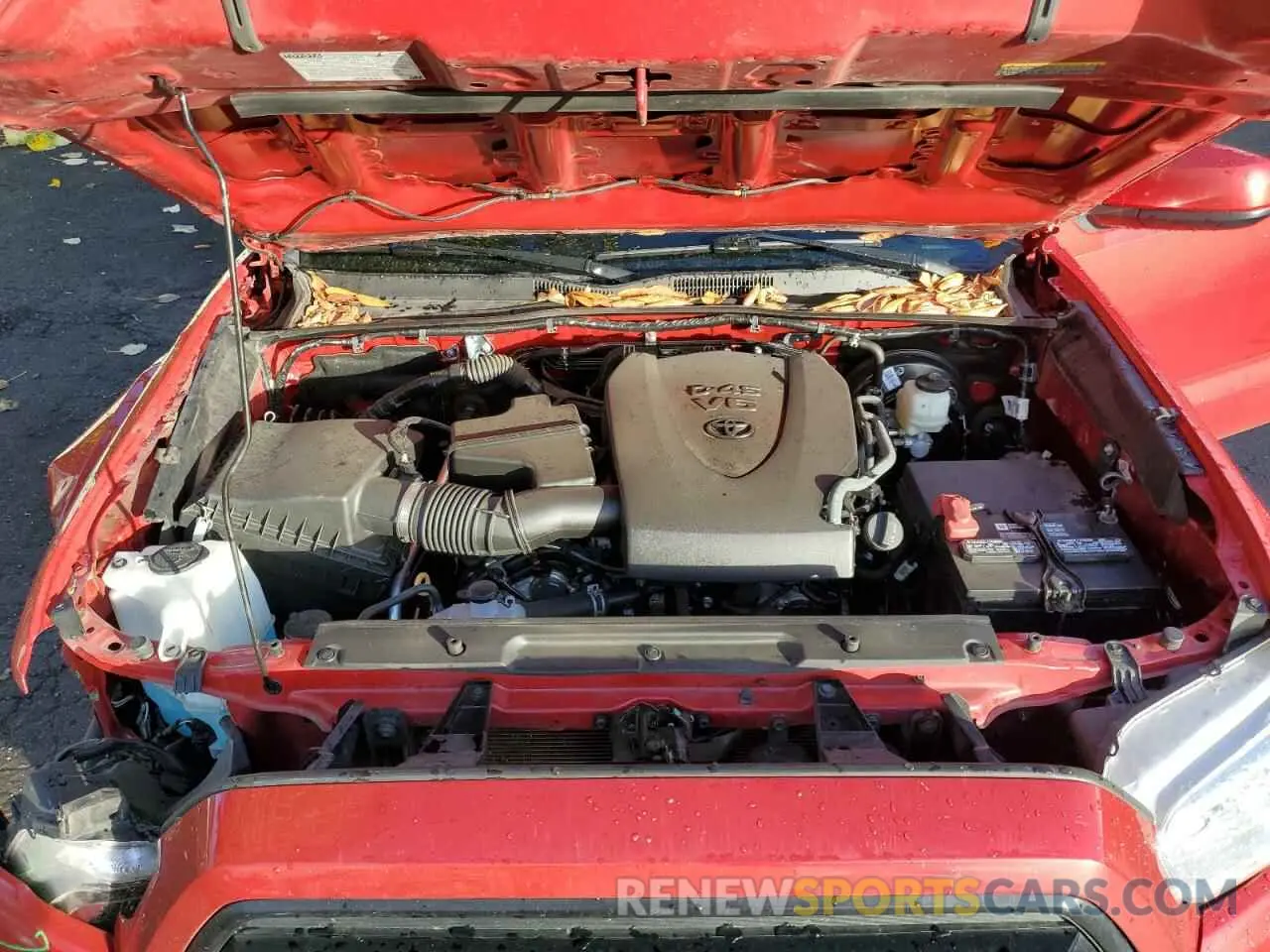 11 fotografías del automóvil dañado 3TMCZ5AN3LM344773 TOYOTA TACOMA 2020