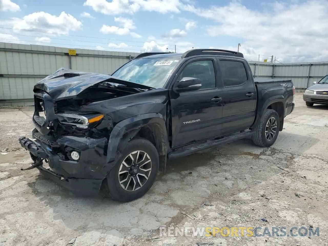 1 fotografías del automóvil dañado 3TMCZ5AN3LM362027 TOYOTA TACOMA 2020