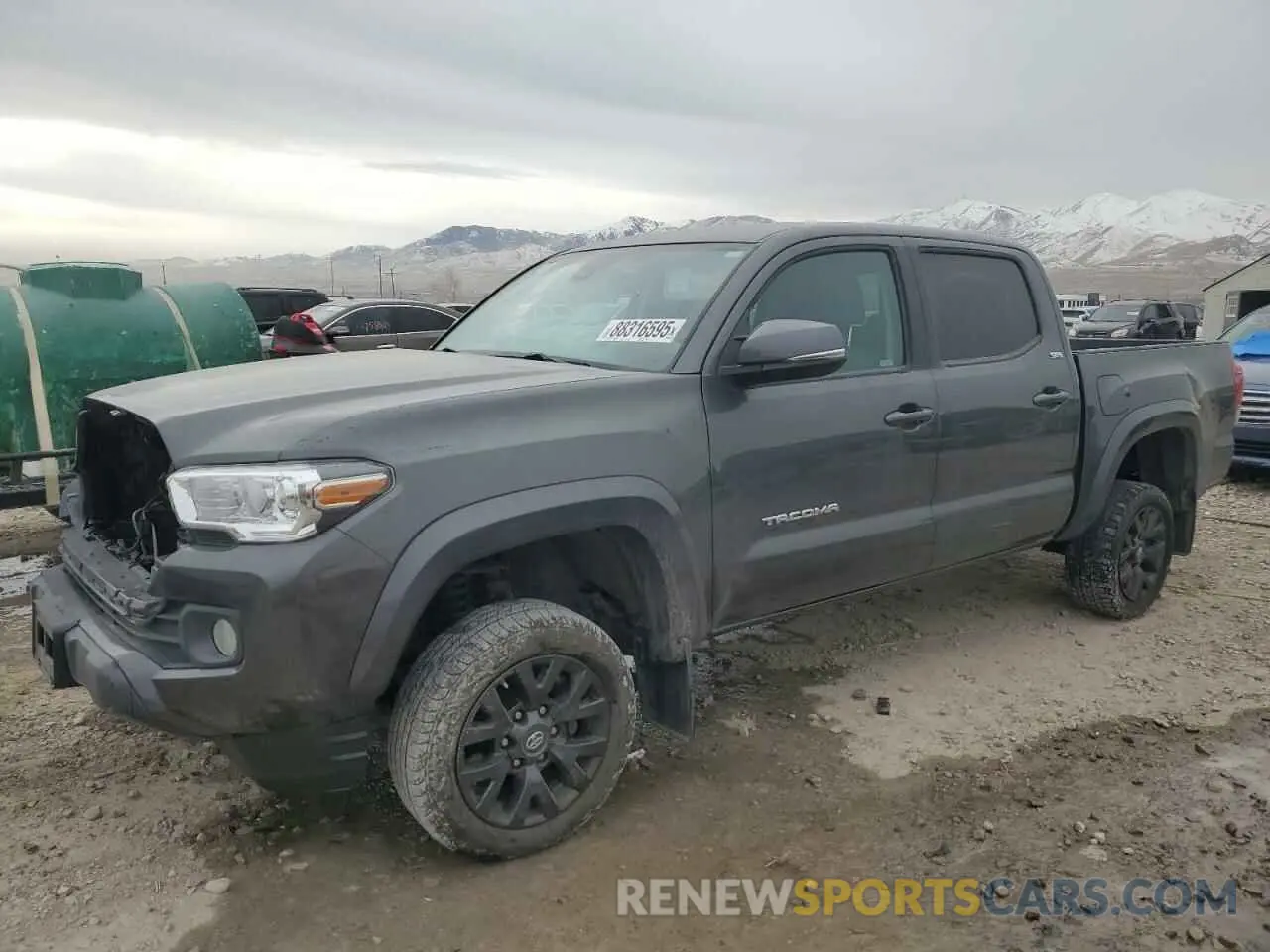 1 fotografías del automóvil dañado 3TMCZ5AN4LM319686 TOYOTA TACOMA 2020