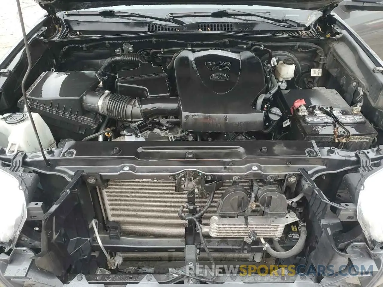 11 fotografías del automóvil dañado 3TMCZ5AN4LM319686 TOYOTA TACOMA 2020
