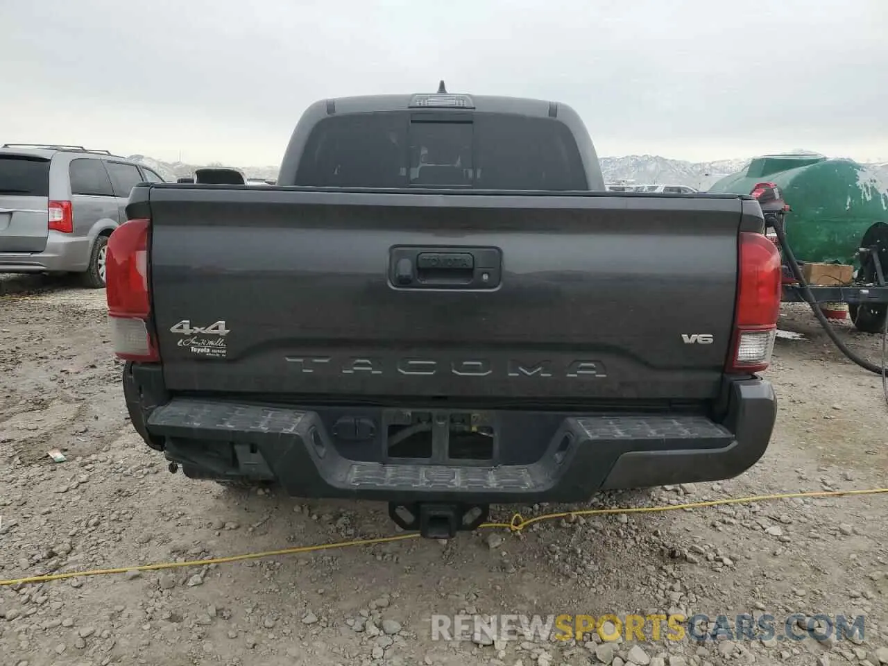 6 fotografías del automóvil dañado 3TMCZ5AN4LM319686 TOYOTA TACOMA 2020