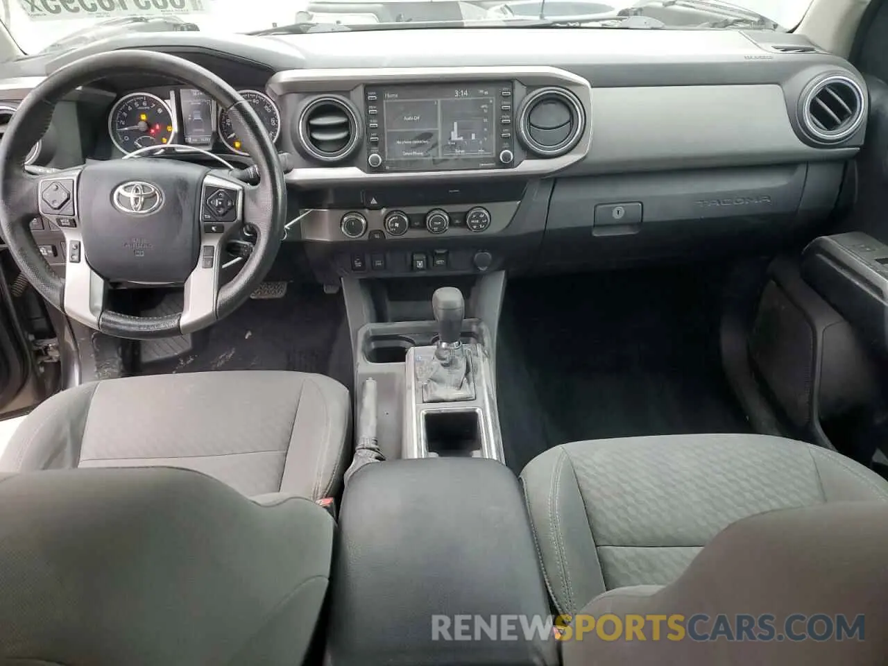 8 fotografías del automóvil dañado 3TMCZ5AN4LM319686 TOYOTA TACOMA 2020