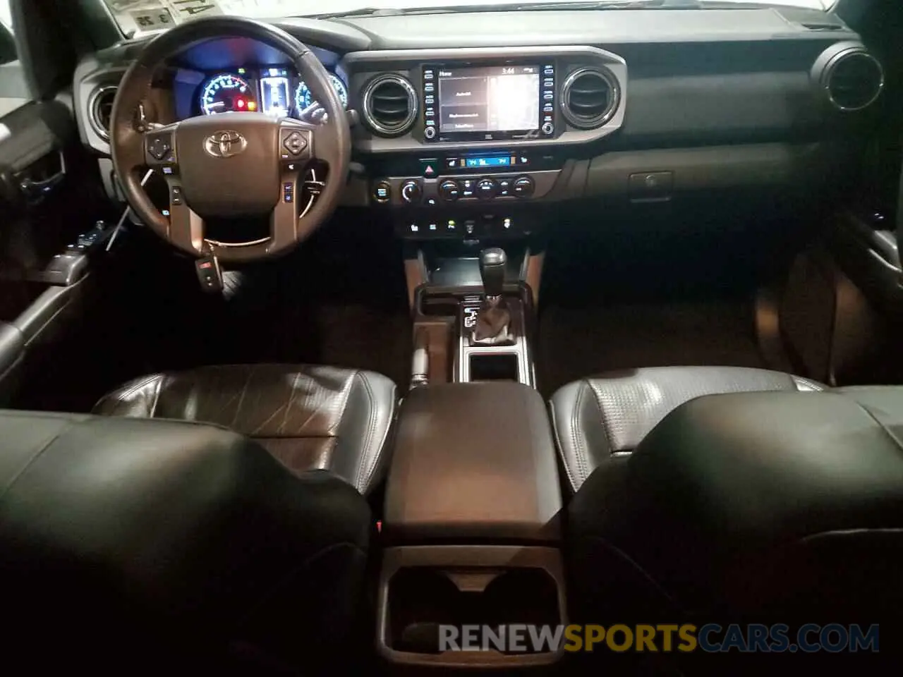 8 fotografías del automóvil dañado 3TMCZ5AN5LM328395 TOYOTA TACOMA 2020