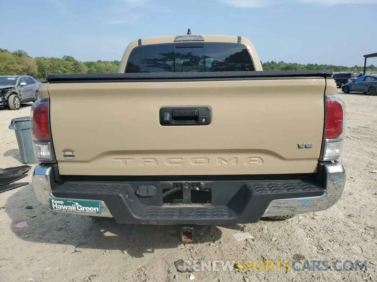 6 fotografías del automóvil dañado 3TMCZ5AN5LM338926 TOYOTA TACOMA 2020