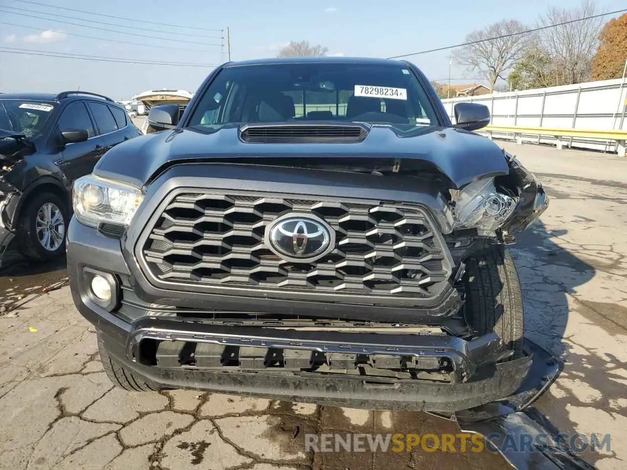 5 fotografías del automóvil dañado 3TMCZ5AN5LM339784 TOYOTA TACOMA 2020