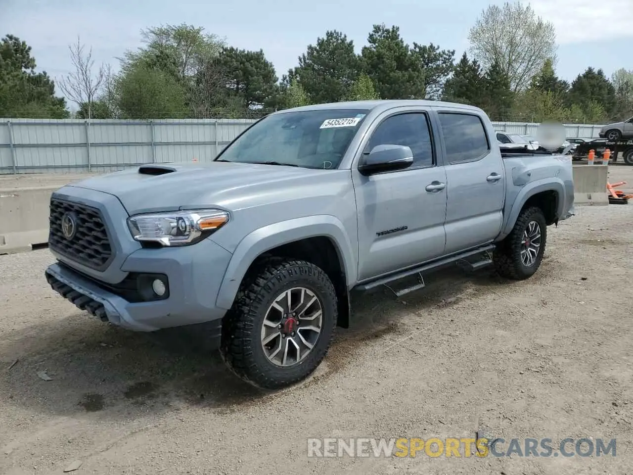 1 fotografías del automóvil dañado 3TMCZ5AN6LM291471 TOYOTA TACOMA 2020